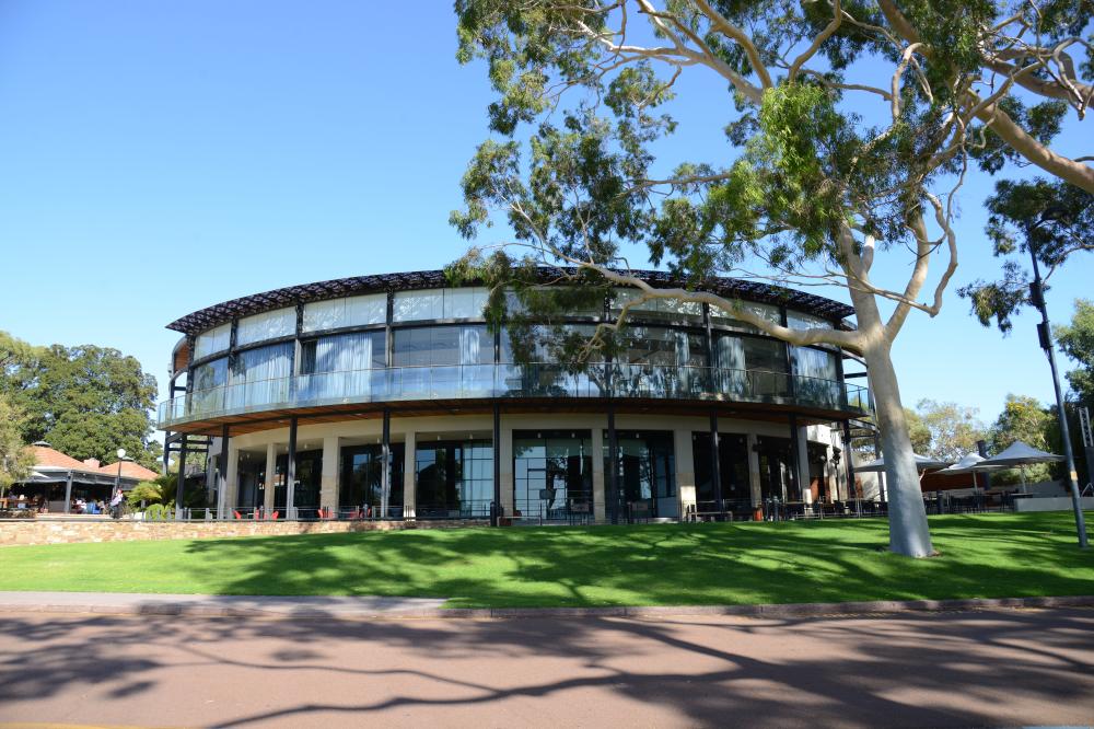 Fraser's Restaurant and State Reception Centre on Fraser Avenue, Kings Park