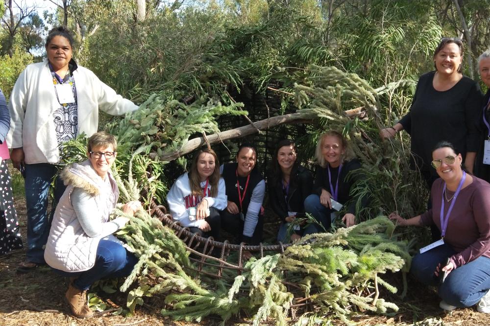 Group of teachers at a Kings Park professional learning session.