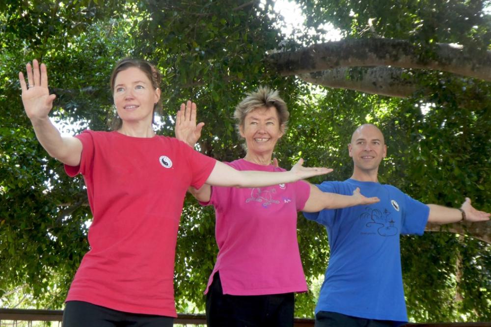 Participants in Tai Chi