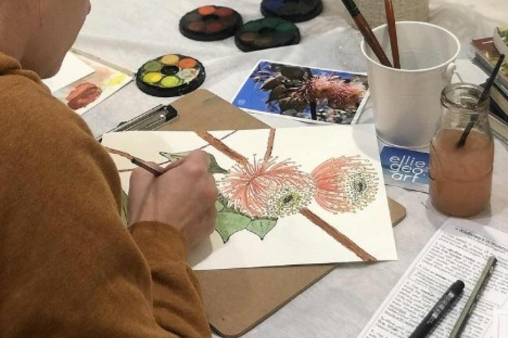 Wildflowers in Watercolour