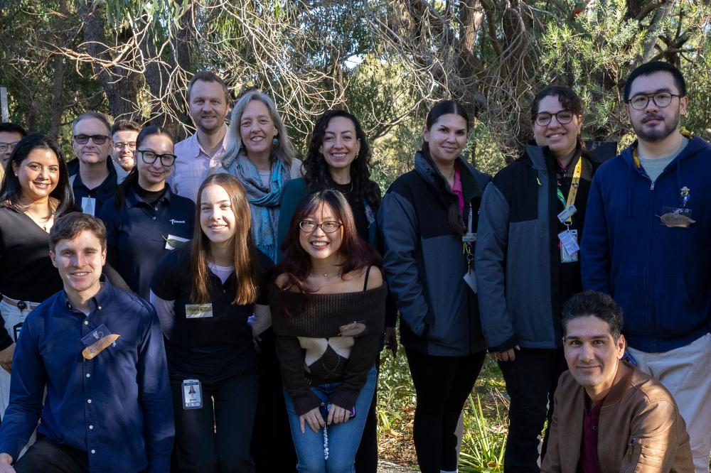 Fugro and Kings Park staff