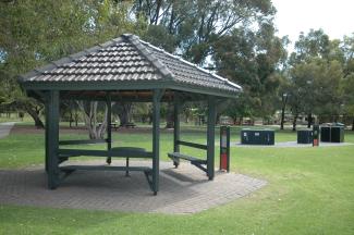 Marri Gazebo is a small shelter in Poolgarla Family Area