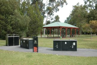 Willong Pavilion is the largest shelter in Poolgarla Family Area.