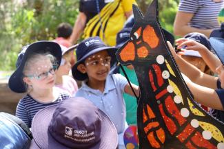 Children learning about culture.