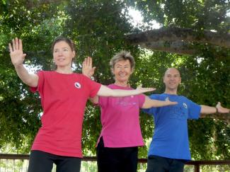 Participants in Tai Chi