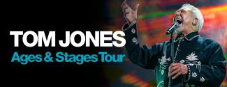 Tom Jones concert poster.
