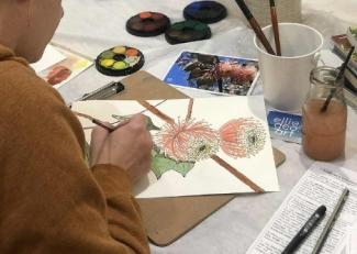 Wildflowers in Watercolour