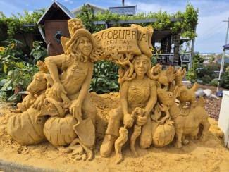 sand sculpture sand sculpture