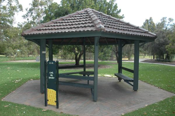Cork Oak Gazebo Cork Oak Gazebo is a small shelter in Poolgarla Family Area