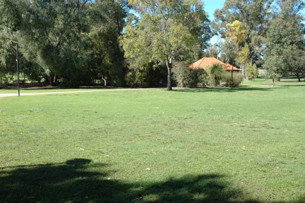Grass Trees Lawn is located in May Drive Parkland