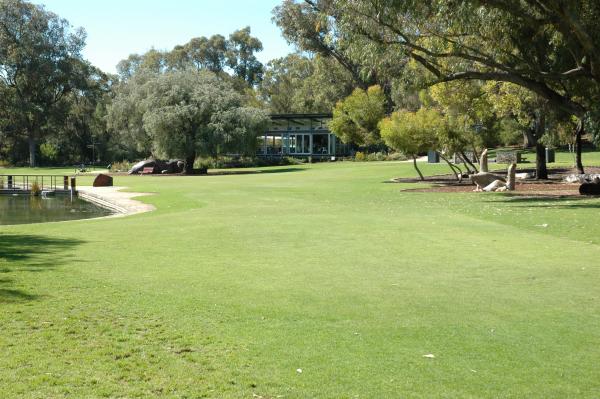 Lakeview Lawn is situated next to the lake at May Drive Parkland.