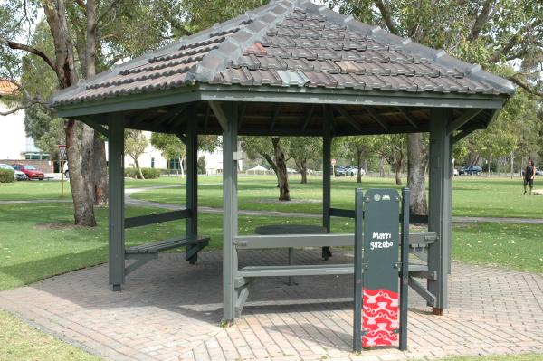 Marri Gazebo is a small shelter in Poolgarla Family Area