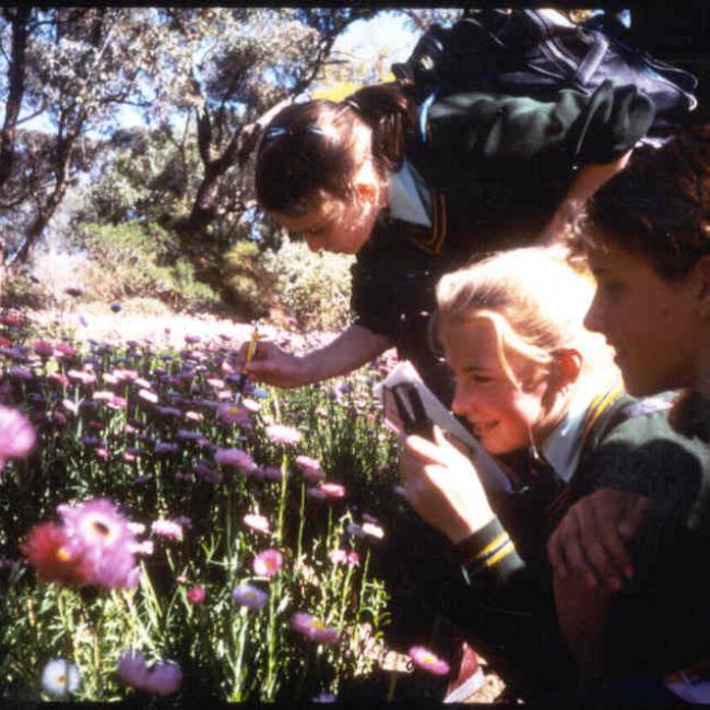 Penrhos College students at Wildflower Festival 1998