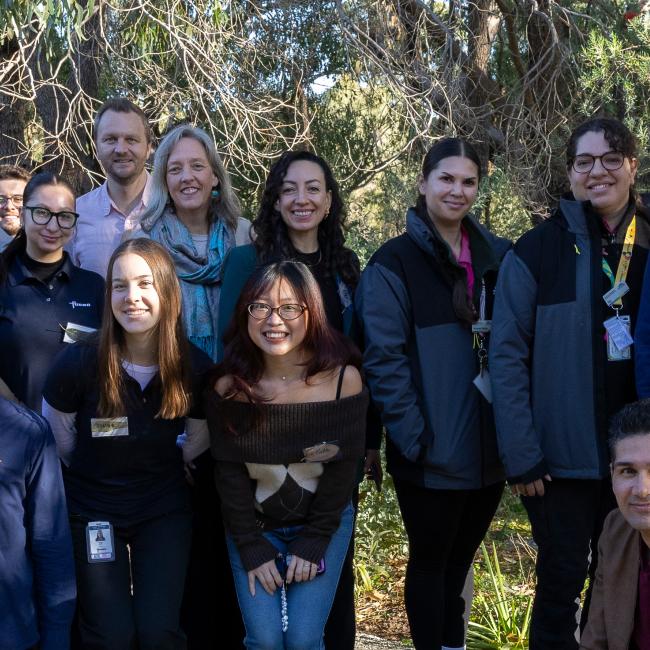 Fugro and Kings Park staff